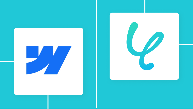 WebflowとYoomの連携イメージ