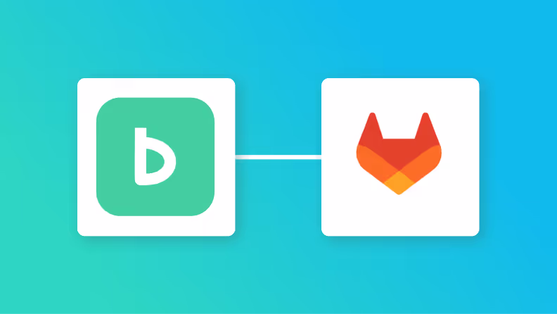 BacklogとGitLabの連携イメージ