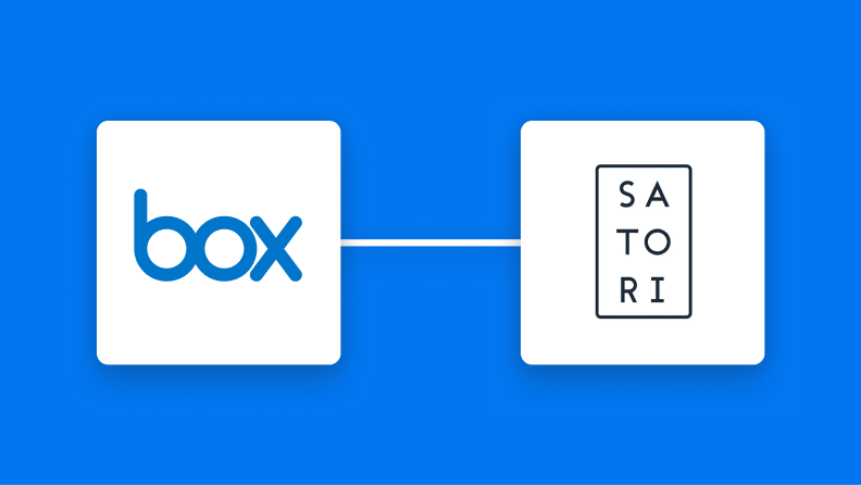 BoxとSATORIの連携イメージ