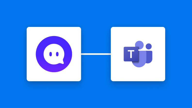 チャネルトークとMicrosoft Teamsの連携イメージ