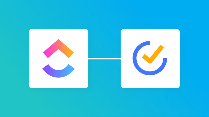 ClickUpとTickTickの連携イメージ