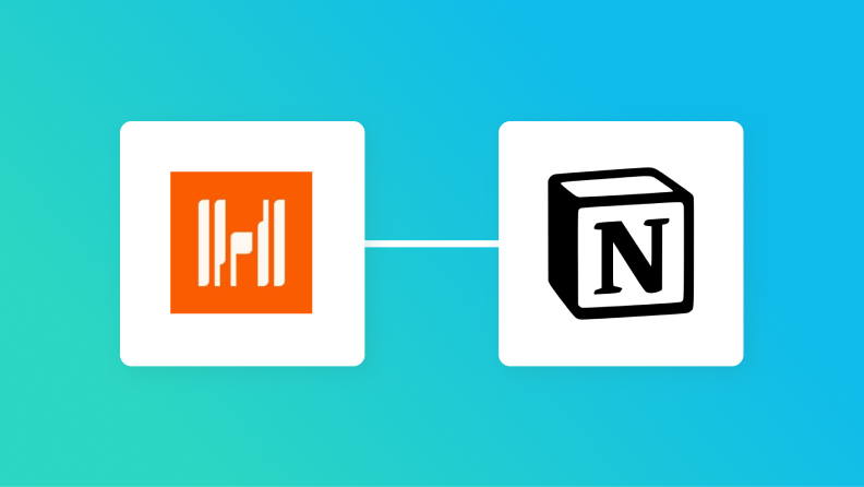 HarvestとNotionの連携イメージ