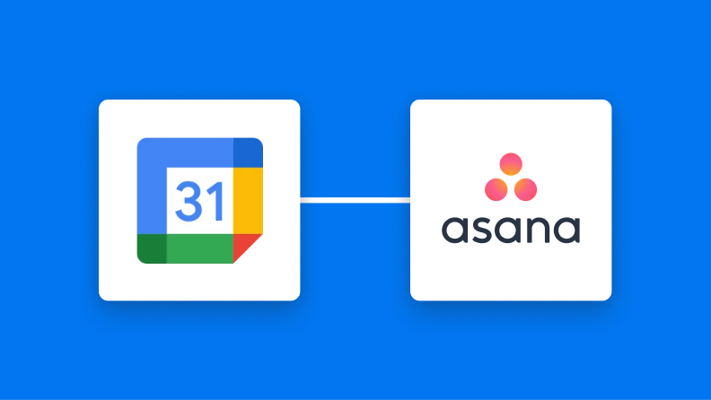 GoogleカレンダーとAsanaの連携イメージ