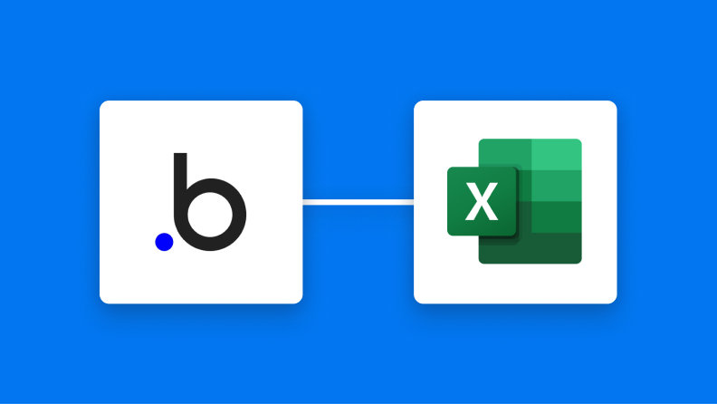 BubbleとMicrosoft Excelの連携イメージ