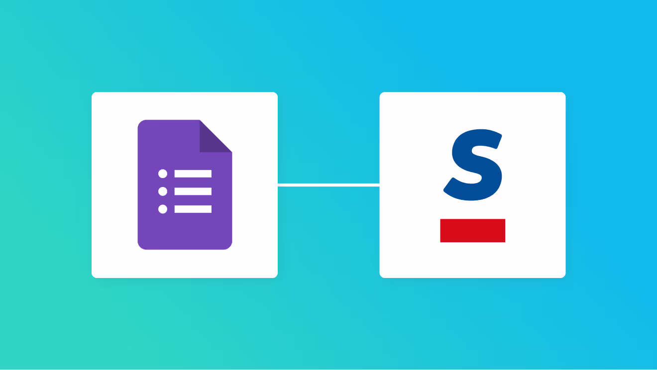 GoogleフォームとSansanの連携イメージ