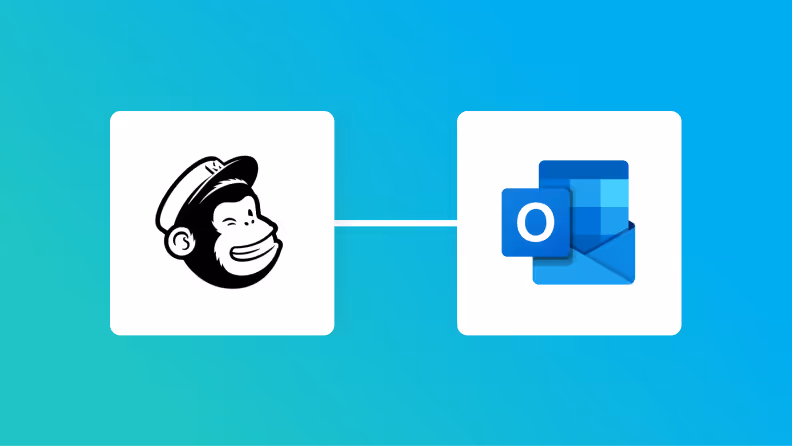 【簡単設定】MailchimpのデータをOutlookに自動的に連携する方法