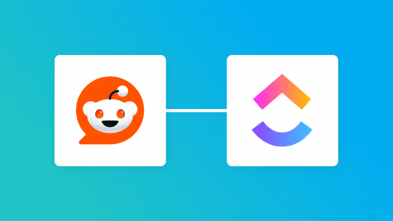 【簡単設定】RedditのデータをClickUpに自動的に連携する方法