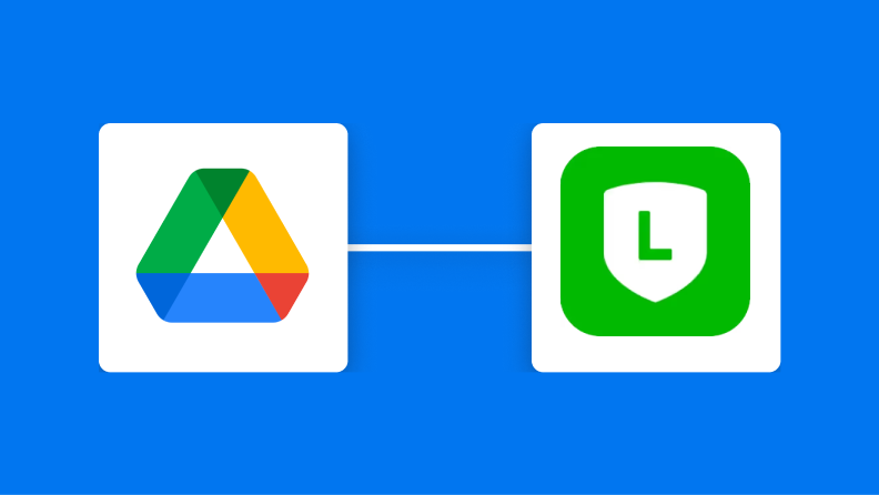Google DriveとLINE公式アカウントの連携イメージ