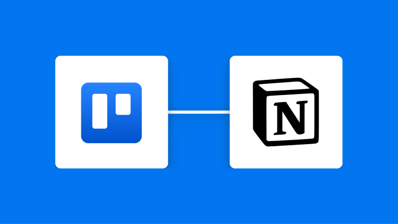 TrelloとNotionの連携イメージ