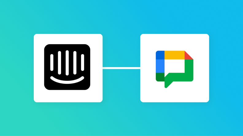 IntercomとGoogle Chatの連携イメージ