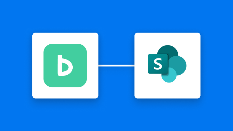 BacklogとMicrosoft SharePointの連携イメージ