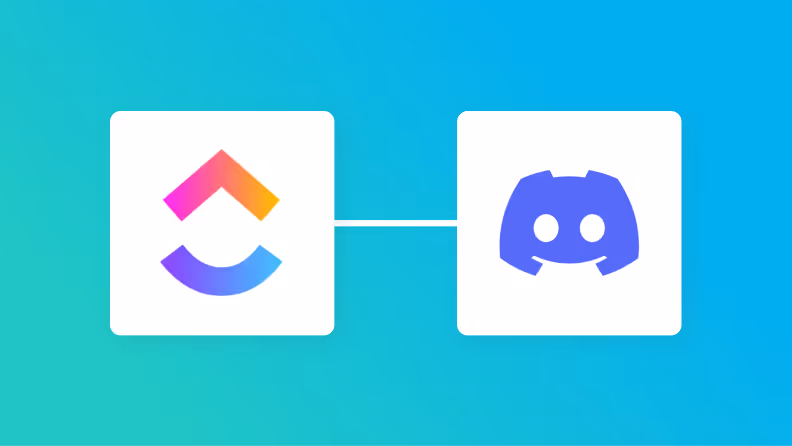 【簡単設定】ClickUpのデータをDiscordに自動的に連携する方法