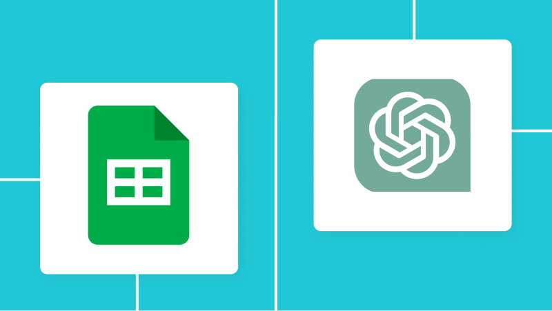 Google スプレッドシートとChatGPTの連携イメージ