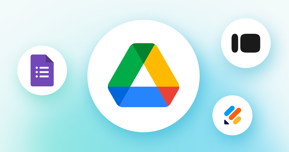 フォームとGoogle Driveの連携イメージ