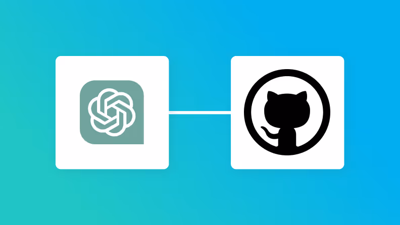 ChatGPTとGitHubの連携イメージ