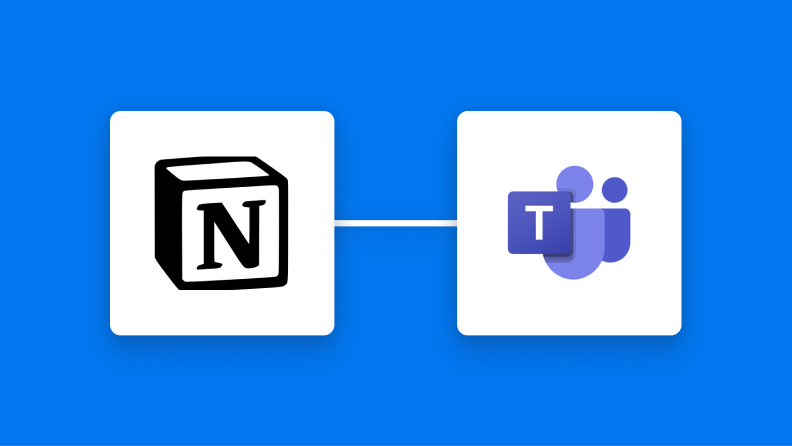 NotionとMicrosoft Teamsの連携イメージ