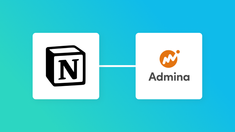 Notionとマネーフォワード Adminaの連携イメージ