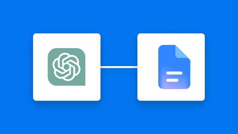 ChatGPTとGoogleドキュメントの連携イメージ