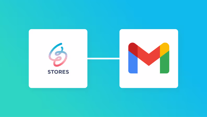 STORES予約とGmailの連携イメージ