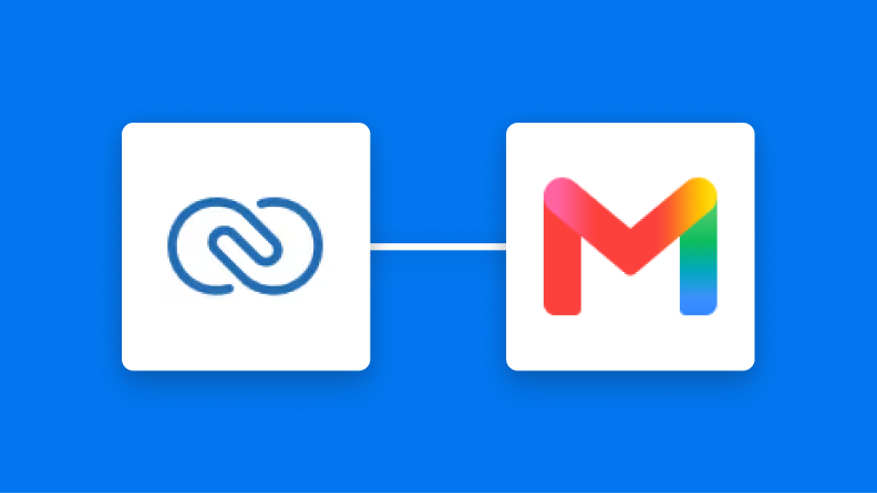 Zoho CRMとGmailの連携イメージ