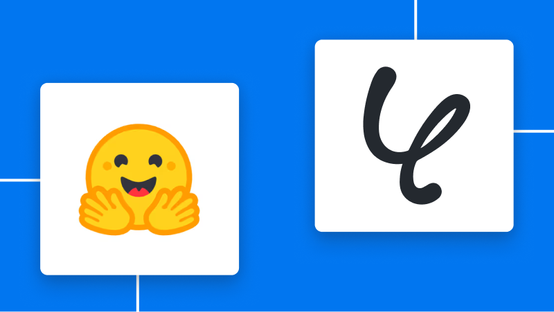 Hugging FaceとYoomの連携イメージ