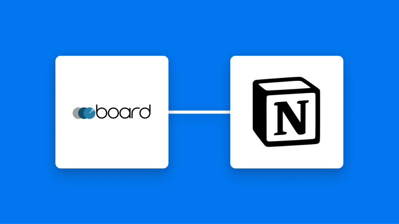 指定のスケジュールになったらboardで請求リストを取得し、Notionに新規ページを作成後担当者に対応を依頼してメールを送付する方法