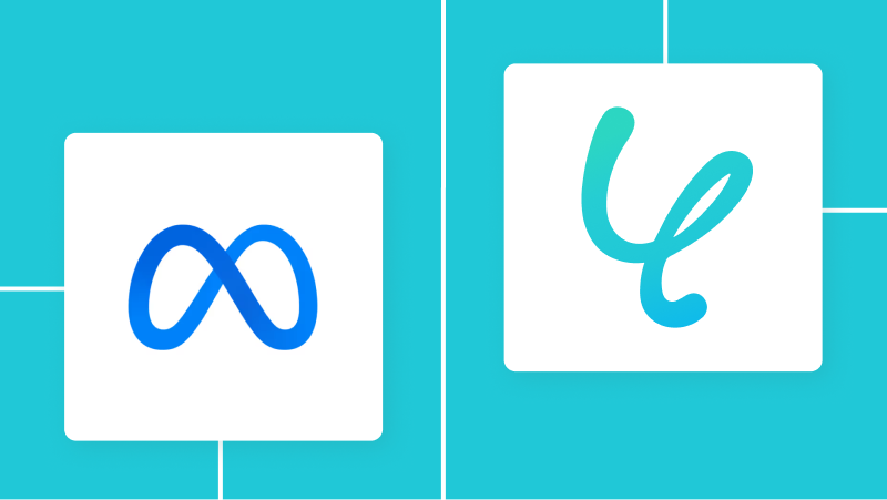 MetaコンバージョンAPIとYoomの連携イメージ