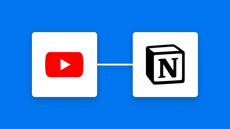 YouTubeとNotionの連携イメージ