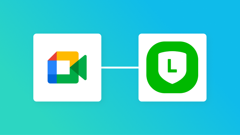 Google MeetとLINEの連携イメージ