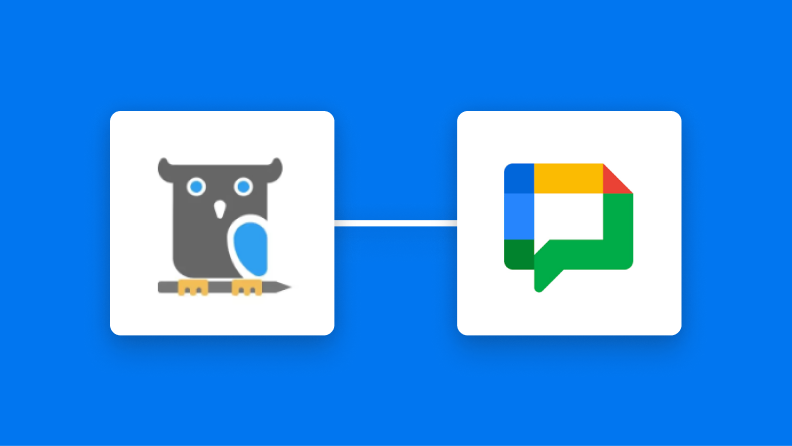 NotePMとGoogle Chatの連携イメージ