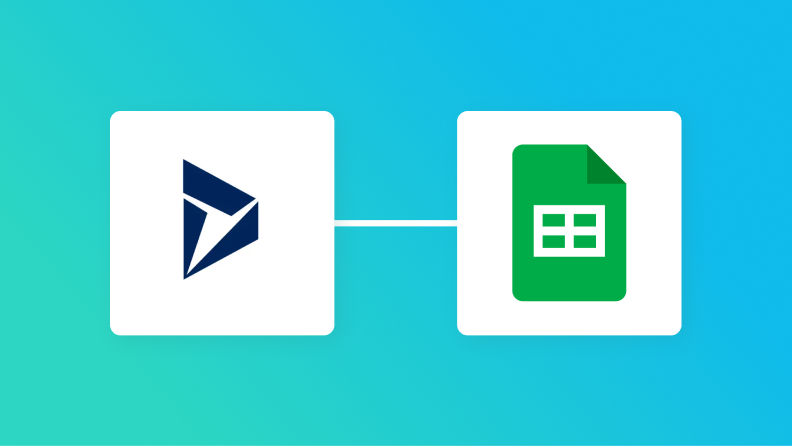 Microsoft Dynamics365 SalesとGoogle スプレッドシートの連携イメージ