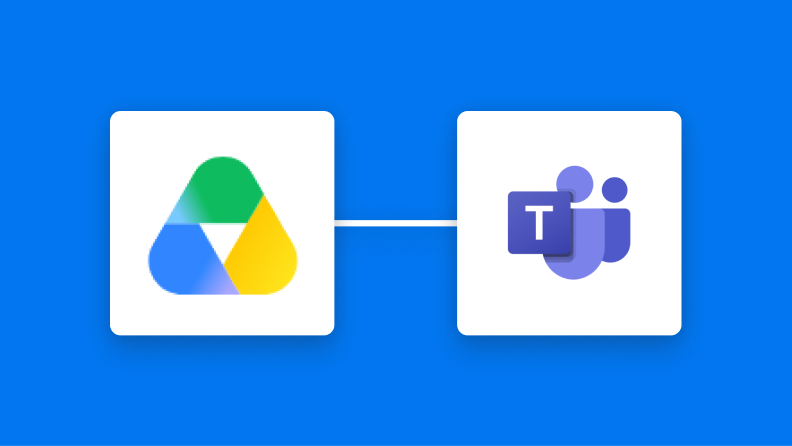 【ノーコードで実現】Google DriveのデータをMicrosoft Teamsに自動的に連携する方法