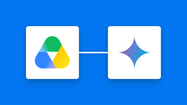 Google DriveとGeminiの連携イメージ