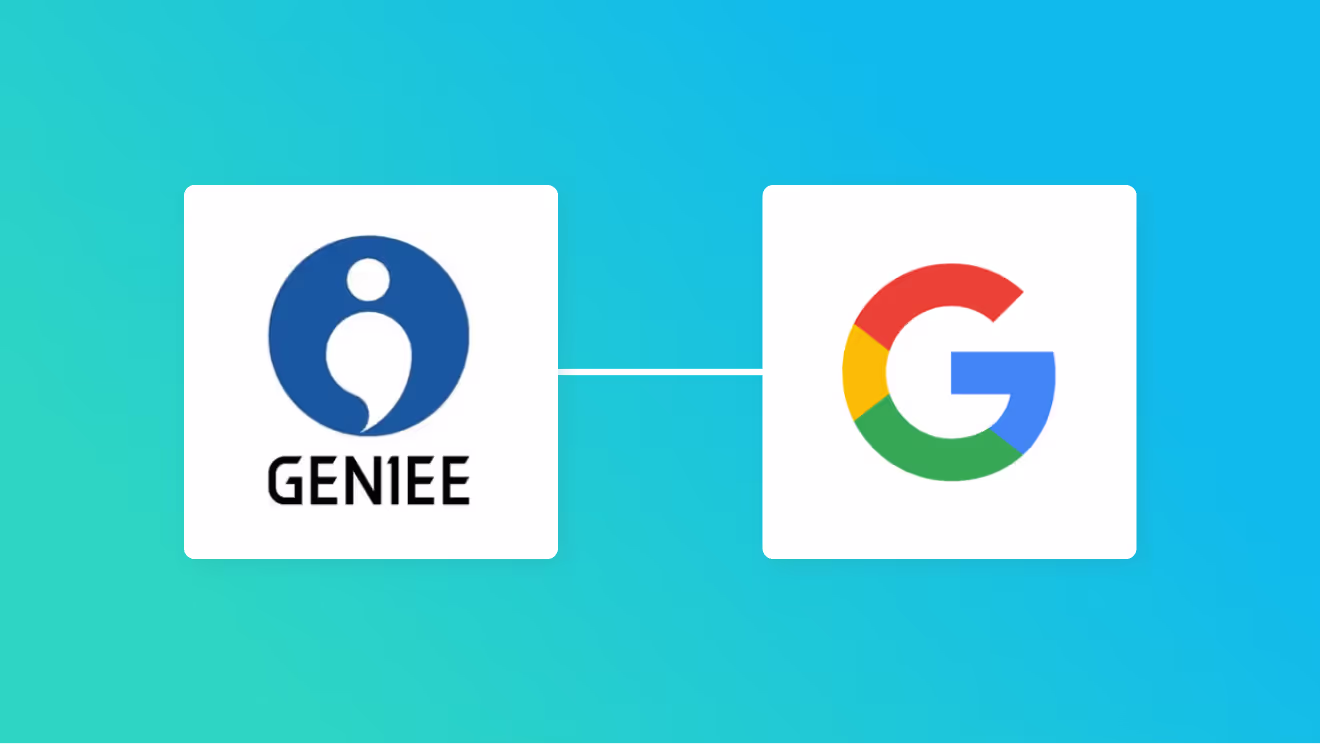 GENIEE SFA/CRMとGoogle検索