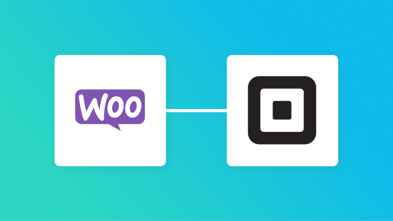 WooCommerceとSquareの連携イメージ