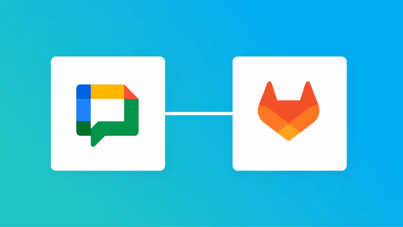 Google ChatとGitLabの連携イメージ