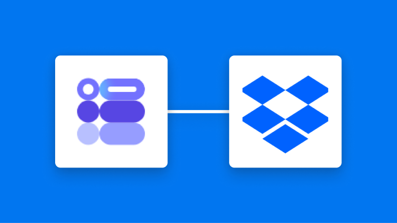 GoogleフォームとDropboxの連携イメージ