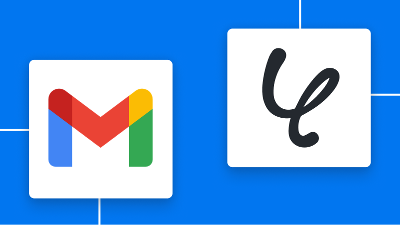 GmailとYoomの連携イメージ