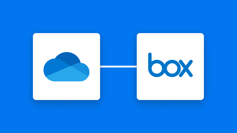 OneDriveとBoxの連携イメージ