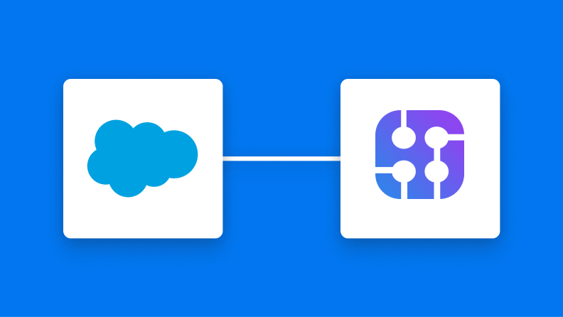 SalesforceとSerpApiの連携イメージ