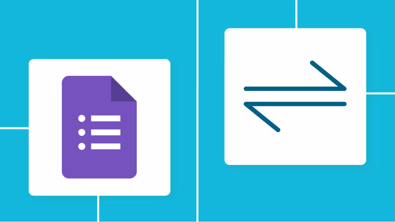 Googleフォームとデータ変換のイメージ