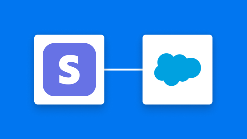 StripeとSalesforceの連携イメージ