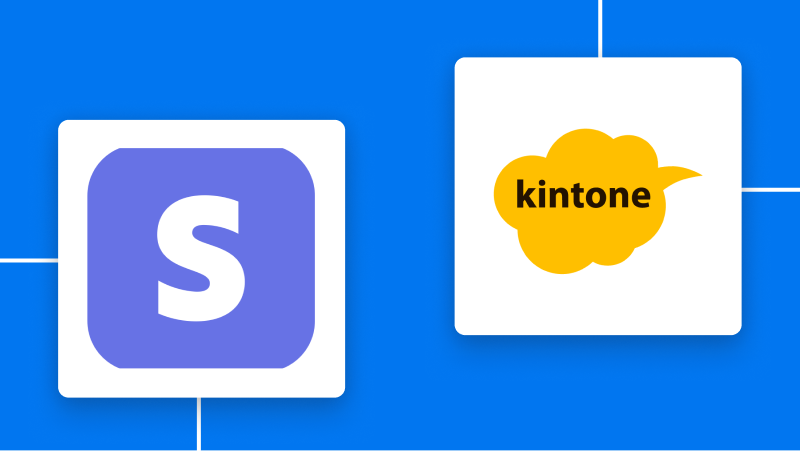 Stripeとkintoneの連携イメージ