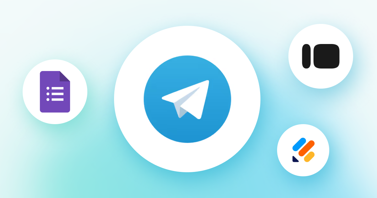 フォームとTelegramの連携イメージ