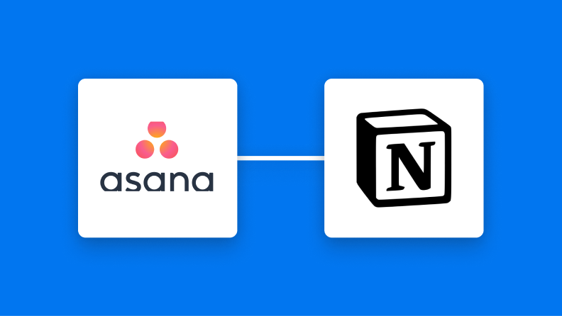 AsanaとNotionの連携イメージ
