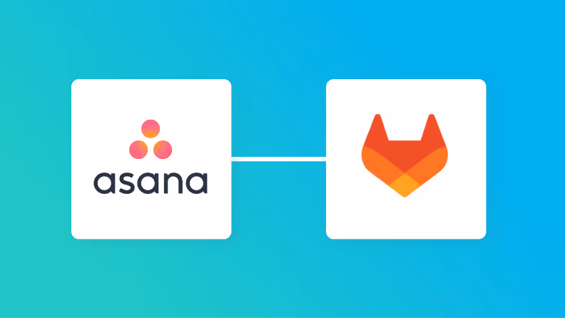 AsanaとGitLabの連携イメージ