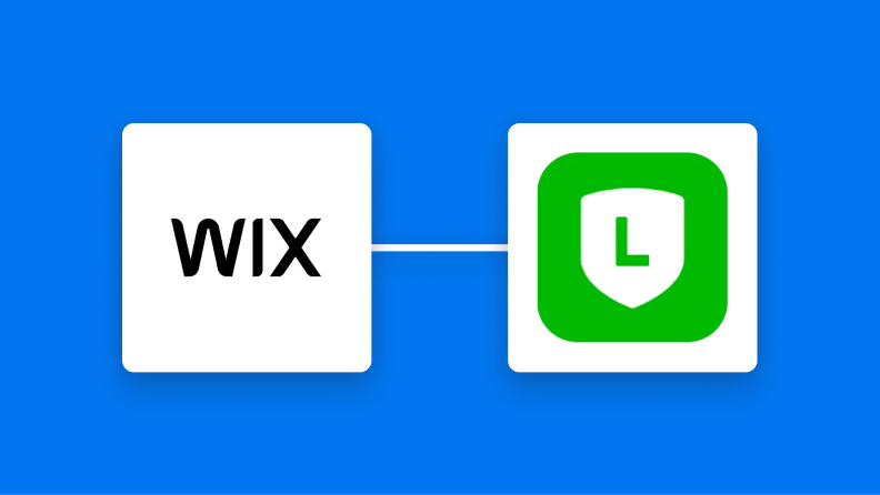 WixとLINEの連携イメージ