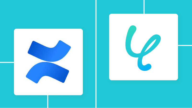 ConfluenceとYoomの連携イメージ