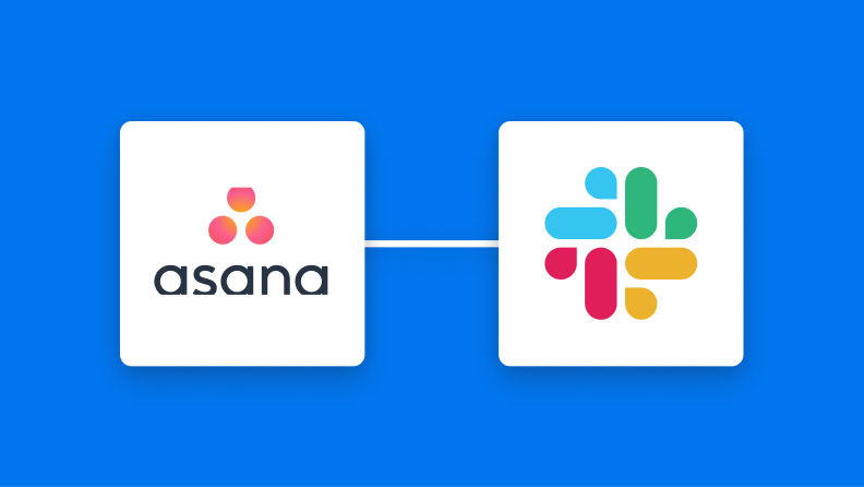 AsanaとSlackの連携イメージ