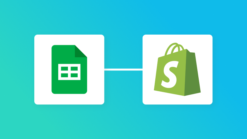 Google スプレッドシートとShopifyの連携イメージ